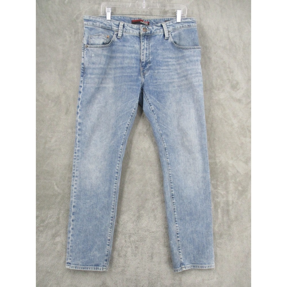 MAVI Jeans Mens 36X32 JAKE Slim Leg Light Wash Stretch Denim Casual Classic Blue